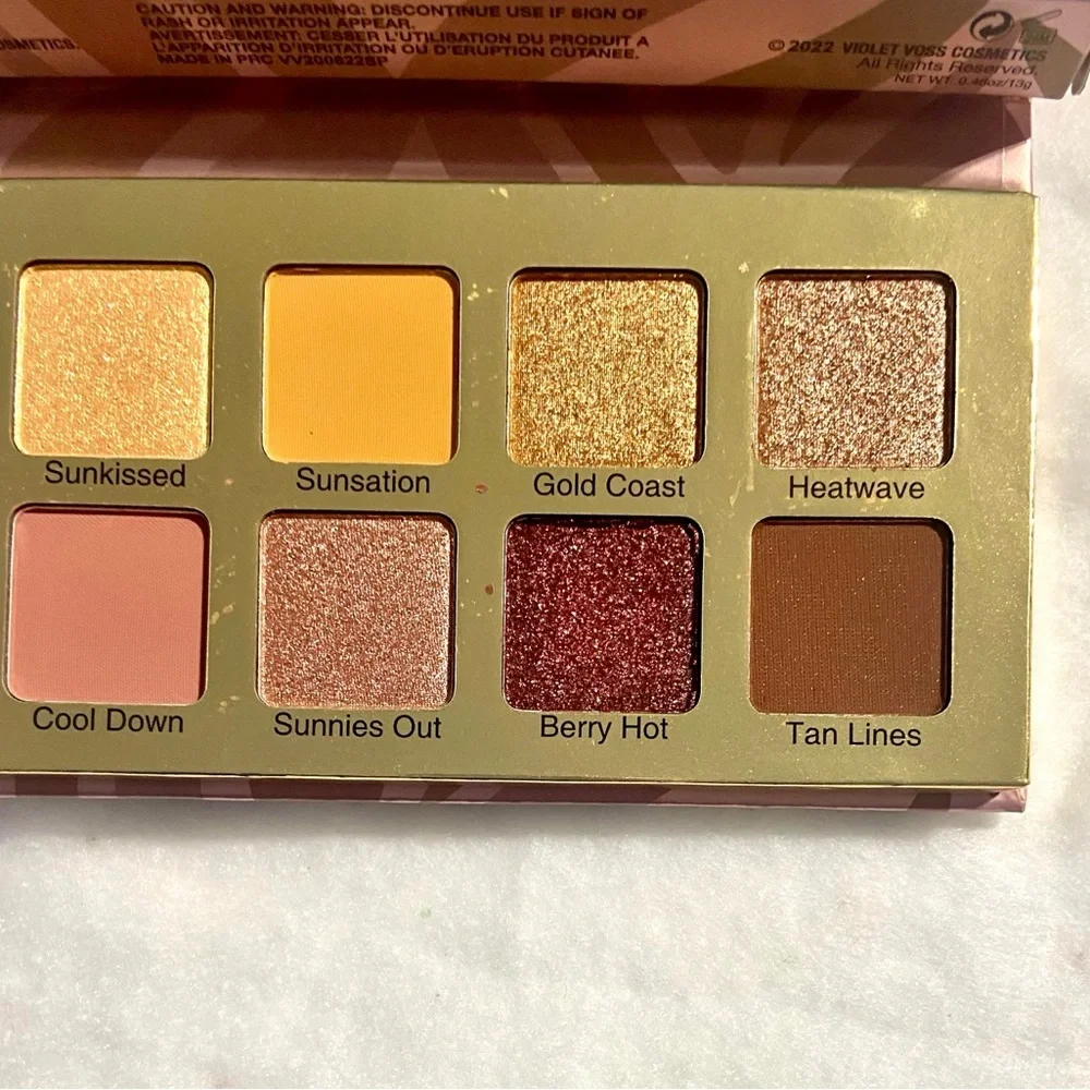 Violet Voss Cosmetics SUNKISSED SUMMER Eyeshadow Palette Makeup NEW